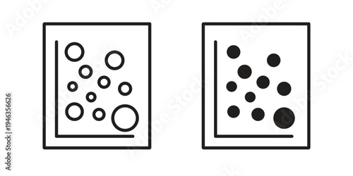 Heat Map icon. modern vector symbols set