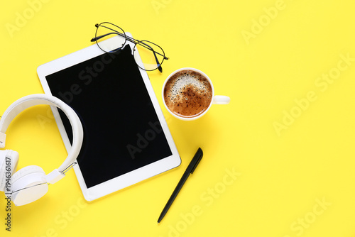 Composition with modern tab...