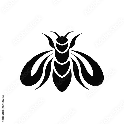 Bee Outline Symbol