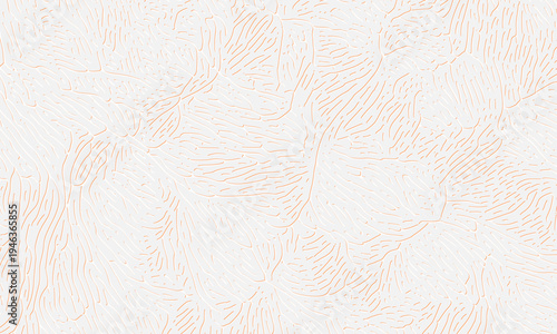 Soft white cream abstract background with ultra delicate organic flowing line texture pattern for elegant minimalist wallpaper poster banner and modern luxury graphic design