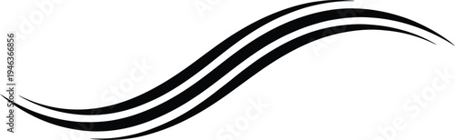 Isolated vector illustration of a snake and fish on an abstract background featuring a brown vanilla bean pod and a red metal tool line