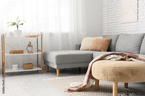 Interior of living room wit...