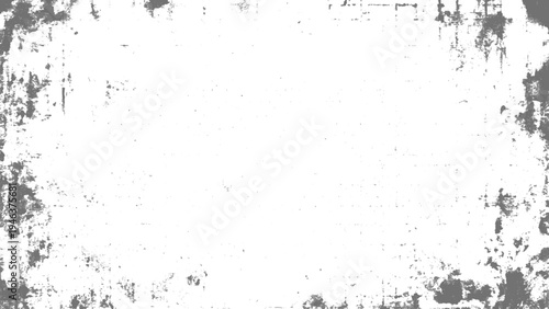 Grunge white paper texture with gray borders