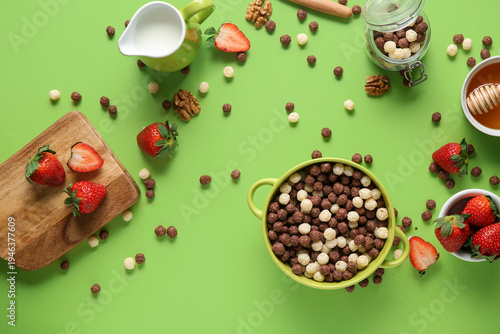 Composition with bowl of he...