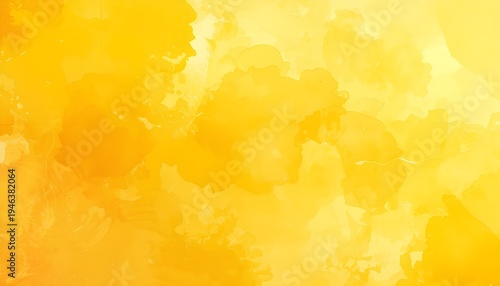 A vibrant yellow abstract background with warm orange tones and soft gradient texture