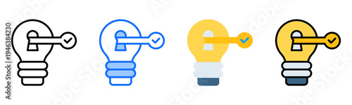 Problem Solving Icon Collection Set Multiple Style