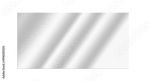 Tableau sur toile Realistic transparent shiny glossy glass plate panel with light glare reflective
