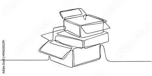 Sugar cubes stacked on a white background with office and technology themed illustration elements