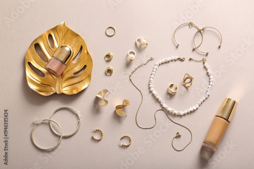 Different beautiful jewelry...