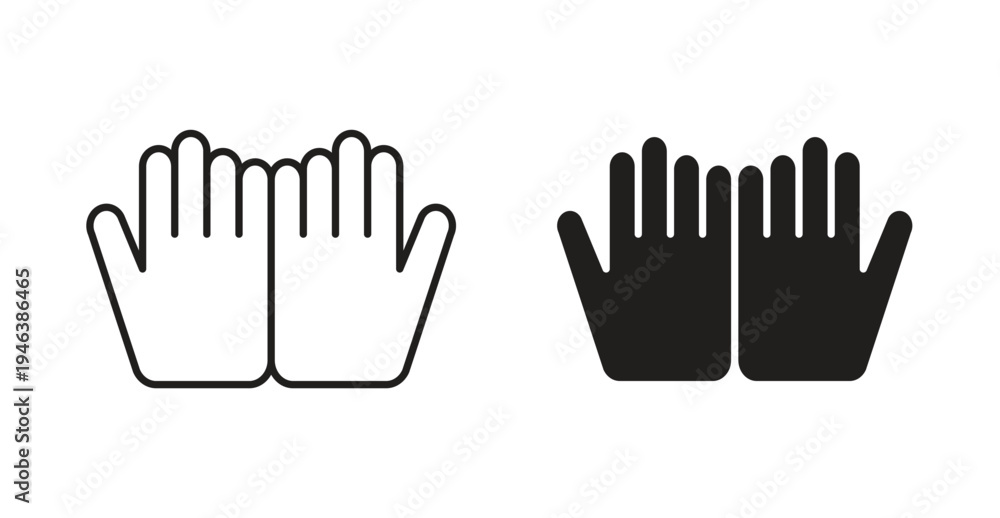 Obraz premium Pray icon. web vector design