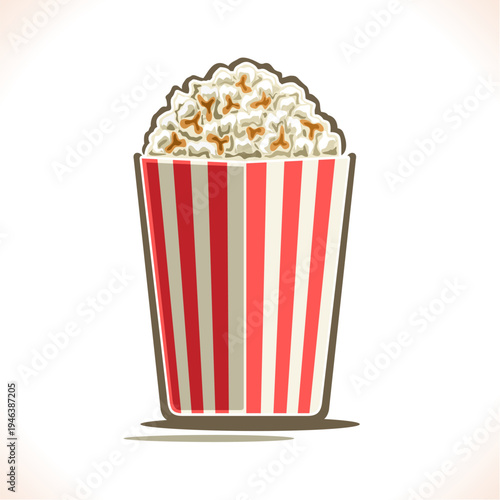 Vector poster for Popcorn