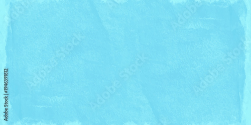 Light blue watercolor texture background with distressed border and subtle paper grain for artistic graphic design