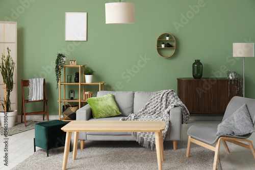 Interior of stylish living ...
