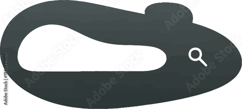 magnifying glass icon search symbol