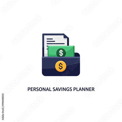 Wallet with money and documents inside.