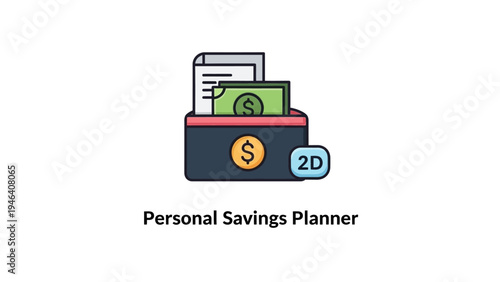 Wallet with money and documents inside.