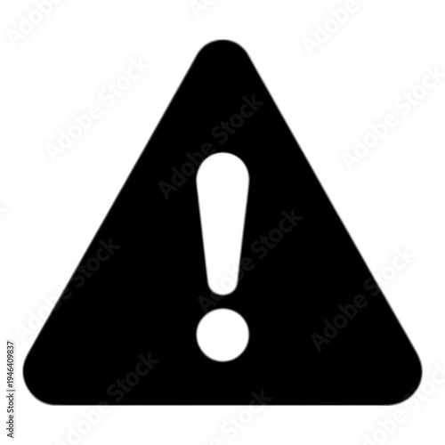 Warning Triangle With Exclamation Mark Outline Icon