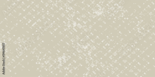 Newspaper with old unreadable text. Vintage grunge blurred paper news texture horizontal background. Textured page. Sepia collage. Front top view.