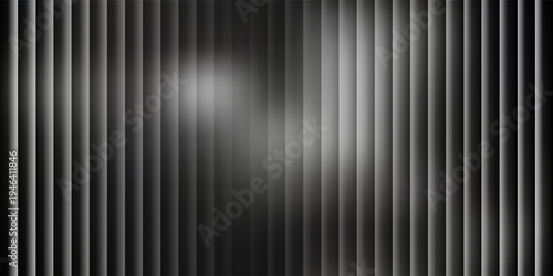 A striking monochrome abstract image with vertical lines forming a dynamic pattern in black and white, offering a bold visual impact and artistic flair.