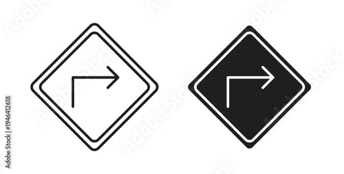 Directions icon symbol vector illustration. vector flat clipart object eps10
