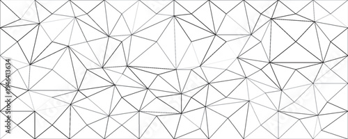 Abstract geometric pattern with intersecting lines and polygonal shapes for modern design concepts.