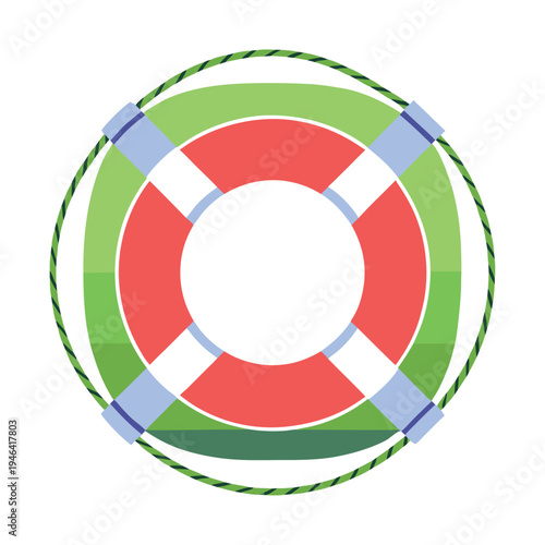 minimalist life preserver-icon white outline 