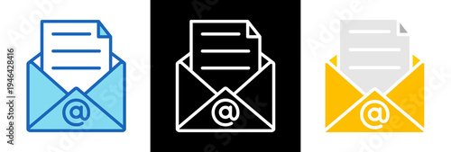 Email triplestyle icon