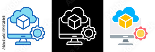 Virtual Machines triplestyle icon