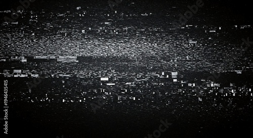 Digital Glitch. Abstract Noise Background. Pixelated Distortion Texture. Modern Technology Overlay.