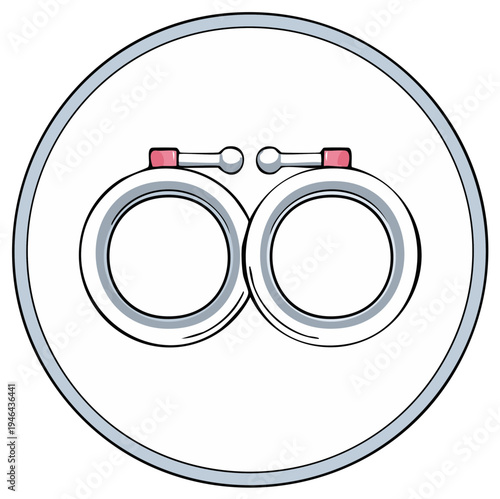 Two Eye Makeup Compacts Open Ready for Use with Applicators Inside a Circle