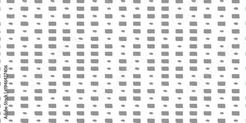 Geometric 3d metallic vector seamless pattern with dots creates a textured square tile backdrop for modern office building architecture and business wallpaper design