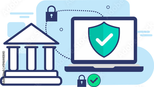 Cyber Security Illustration