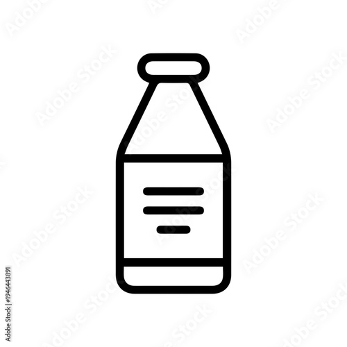 Bottled drink icon