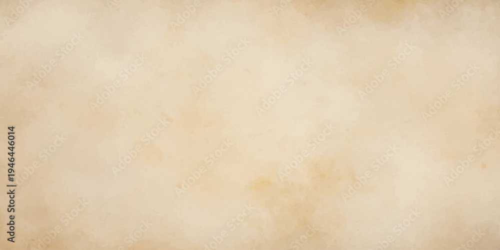 Fototapeta premium Antique brown parchment texture with a blank aged surface and stained grunge design on a vintage retro paper sheet for a sepia ancient background pattern