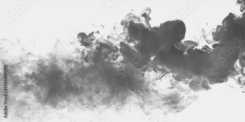 Smoky tendrils curl across a dark abstract canvas. Soft glowing layers create motion, depth, and a mysterious vibe. Perfect for moody digital designs png