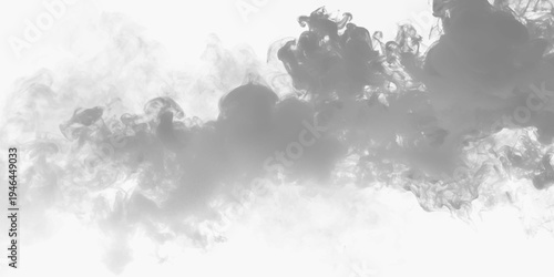 Wisps of smoke flow gracefully over a shadowed background. Light and gradients create motion, depth, and mysterious charm. Designed for modern abstract digital art png