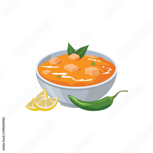 Delicious Paneer Dish with lemon and chilies