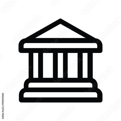 Museum Building Culture Line Icon