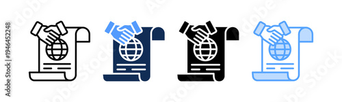 Foreign Policy Icon Multiple Style