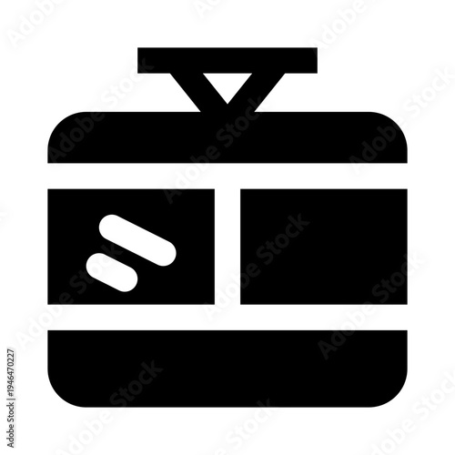 ski lift cabin gondola icon