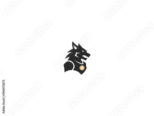 A clean Animal Mascot logo design vector