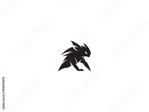 A clean Animal Mascot logo design vector