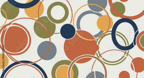 Photography Colorful Circles Graphic Design Elements.