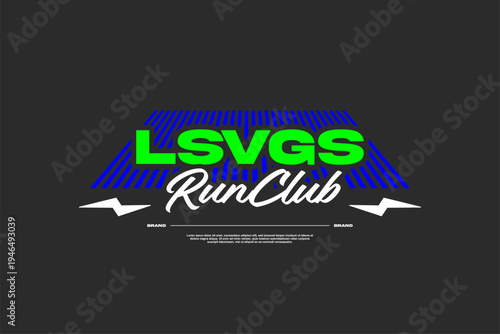 las vegas streetwear modern template asset