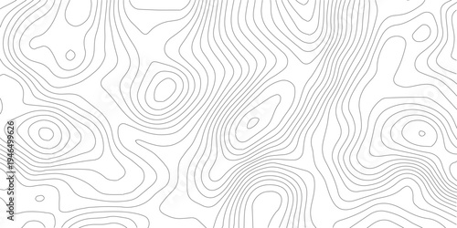Modern design with White background with topographic wavy pattern design. Design materials. Abstract background