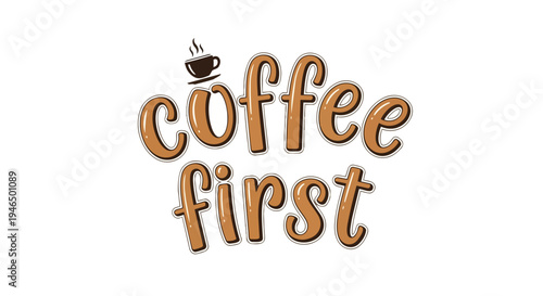 Essential morning brew: a joyful reminder to prioritize your daily coffee ritual