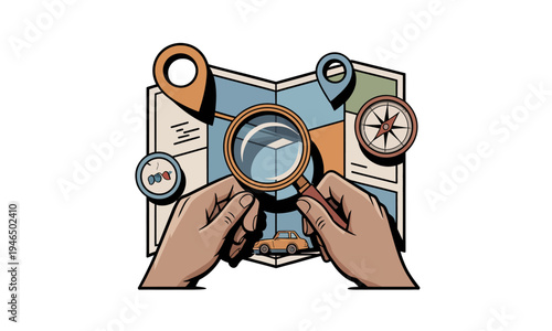Location Search Illustration