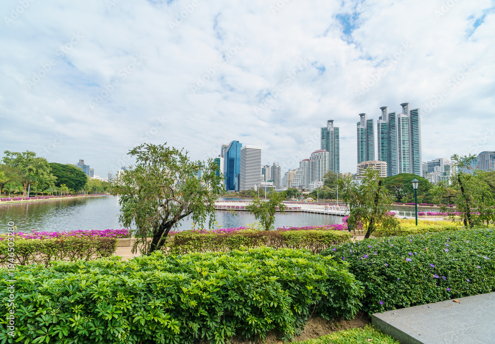Fototapeta premium Benjakitti park in Bangkok