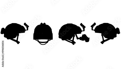 Military Tactical Helmet Icon