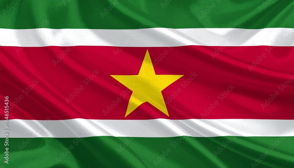 Obraz premium flag of Suriname